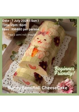 ( 07 July '24 ) Bunny SemiRoll Cheese Cake 