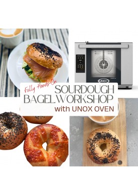 ( 25 AUG '24 ) Sourdough Bagel Workshop with Unox Oven