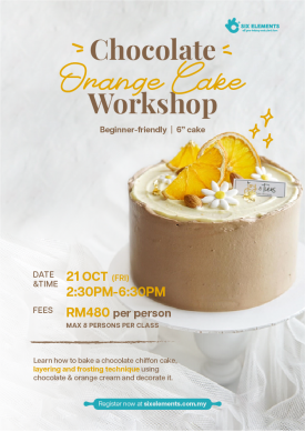 (21 OCT' 2022) Chocolate Orange Cake 